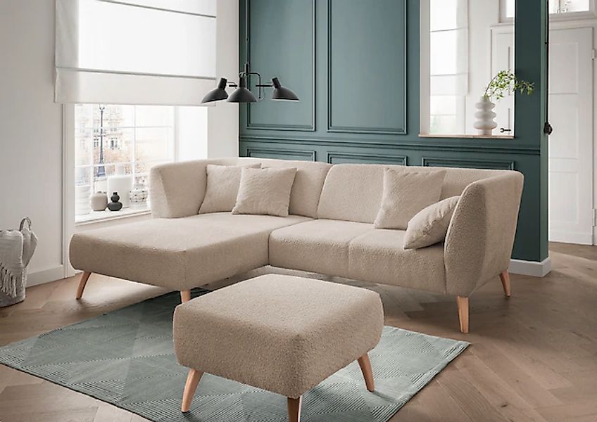 INOSIGN Ecksofa »Colori Polstermöbel mit zeitlos eleganter Rückenführung. L günstig online kaufen