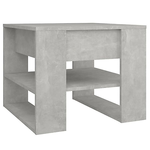 vidaXL Couchtisch Couchtisch Betongrau 55,5x55x45 cm günstig online kaufen