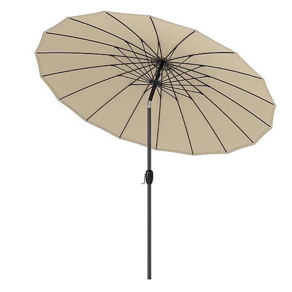 COSTWAY Sonnenschirm, LxB: 258x258 cm, Gartenschirm günstig online kaufen