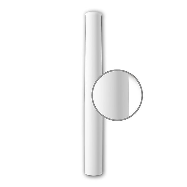 PROFHOME 412202 Vollsäulen Schaft Fassadenstuck Säule Fassaden Element 29,5 günstig online kaufen