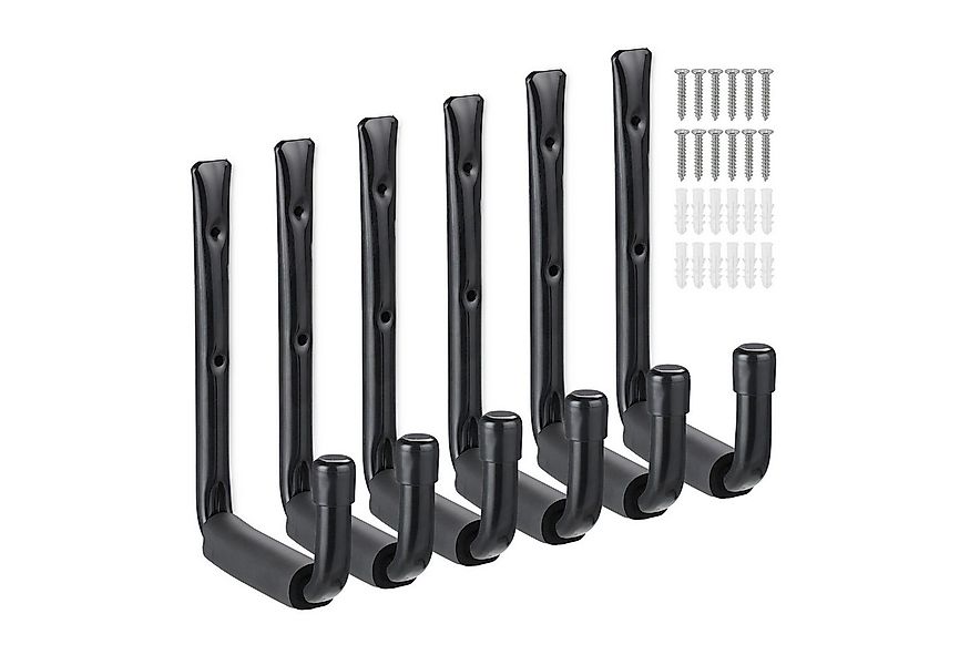 relaxdays Wandhaken Garage 6er Set günstig online kaufen