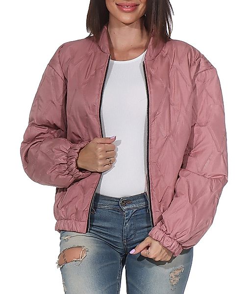 simaranda Bomberjacke leichter Blouson Übergangsjacke kurz günstig online kaufen