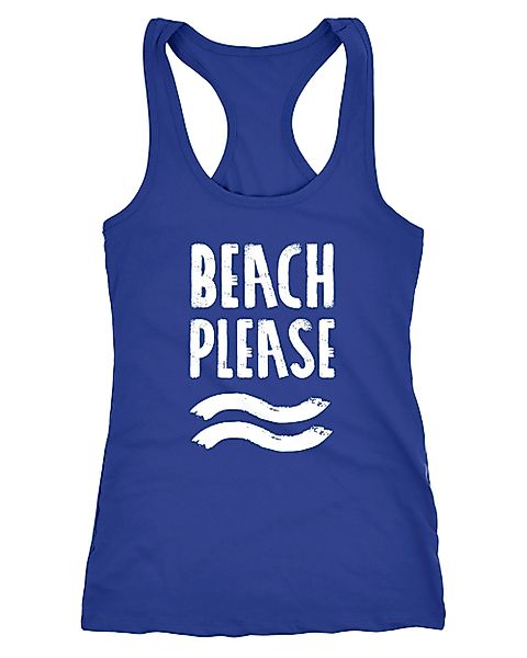 Neverless Tanktop Damen Tank-Top Beach please günstig online kaufen