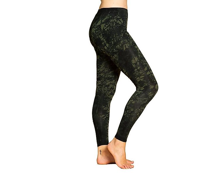PANASIAM Leggings Unikat Batik Leggings 'Dschungel' aus natürlicher Viskose günstig online kaufen