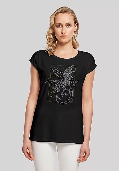 F4NT4STIC T-Shirt "Harry Potter Dragon Line Art", Print günstig online kaufen