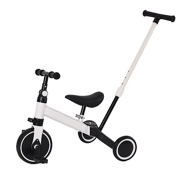 JEOBEST Laufrad 4 in 1 Dreirad Lauflernrad Abnehmbarer Pedale für 1-4 Jahre günstig online kaufen