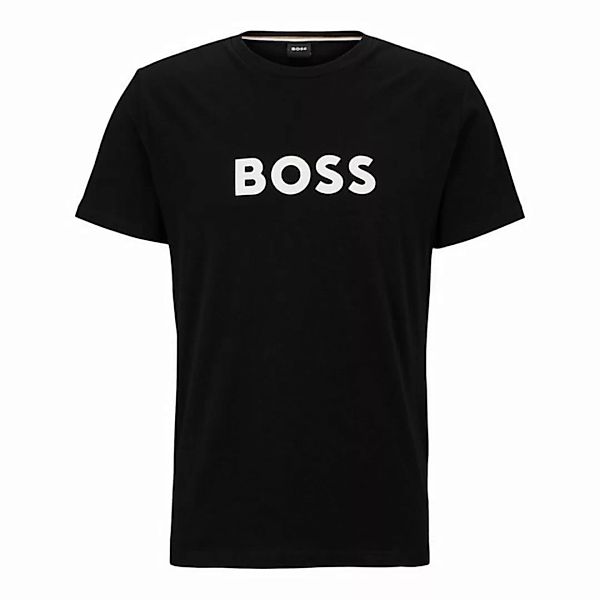 BOSS T-Shirt T-Shirt RN mit großem Markenprint auf der Brust günstig online kaufen