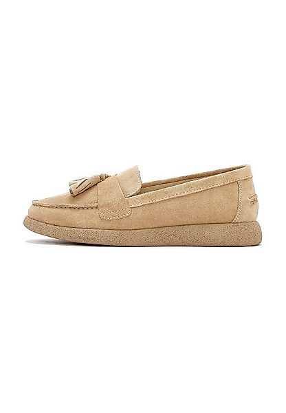 Derimod Loafer aus Leder mit Quasten Loafer günstig online kaufen