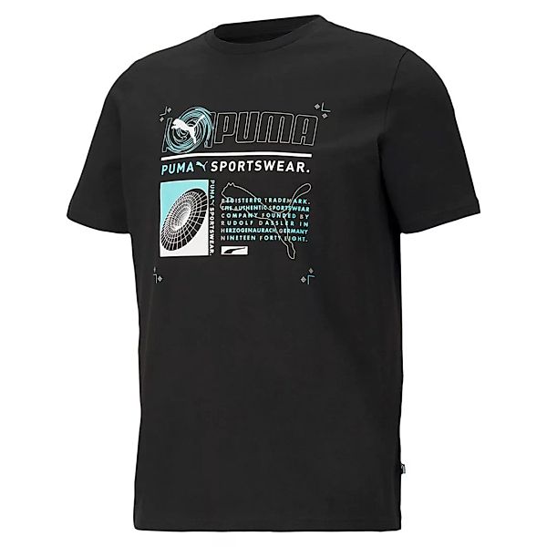 Puma Reflective Kurzarm T-shirt L Puma Black günstig online kaufen