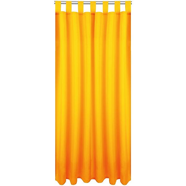 Bestlivings Dekoschal Ellen Schlaufen 140 cm x 245 cm Hellorange günstig online kaufen