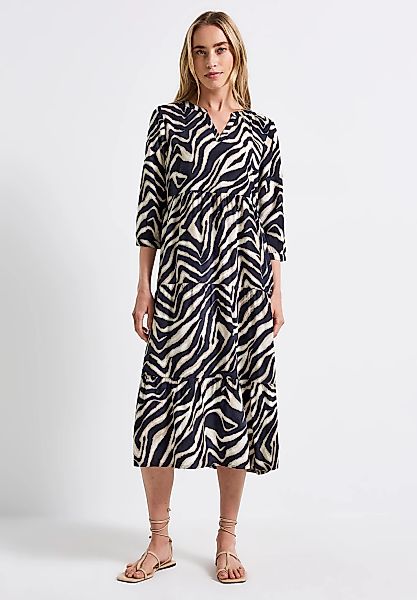 STREET ONE Midikleid Ohne Taschen aus Viskose günstig online kaufen