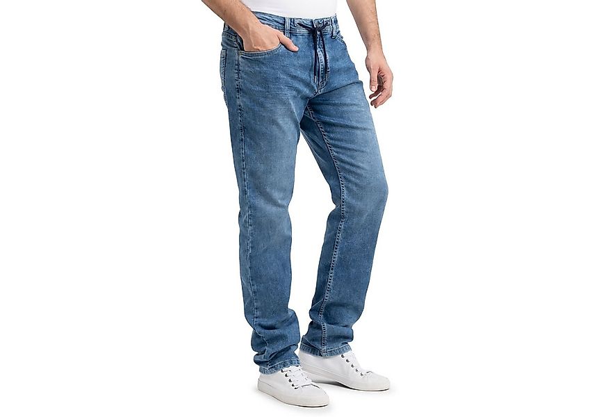 SUBLEVEL Sweatjeans Herren Jeans Sweatpant Chino Jogginghose Flexibel Beque günstig online kaufen