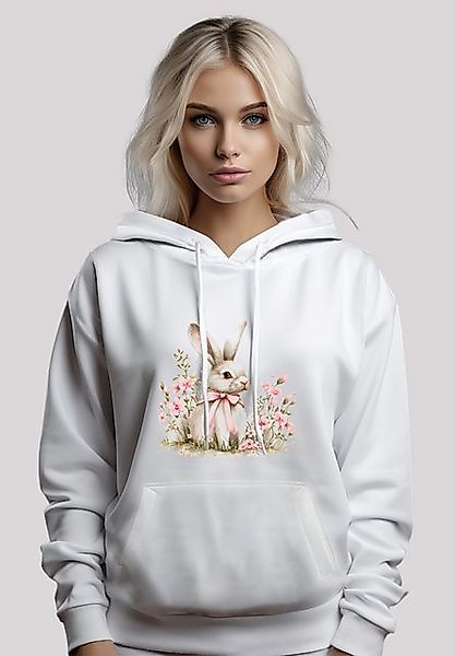 F4NT4STIC Kapuzenpullover Niedlicher Osterhase mit Blumen Premium Qualität günstig online kaufen