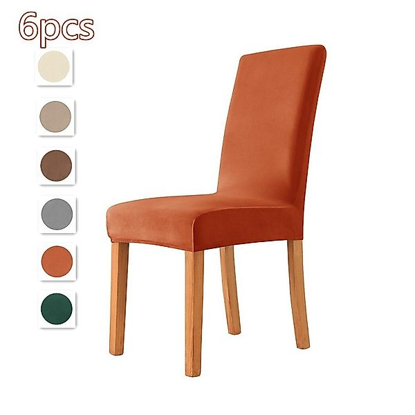 XDeer Stuhlhusse Stuhlhussen,Stretch Stuhlhusse Esszimmerstuhl Hussen, günstig online kaufen