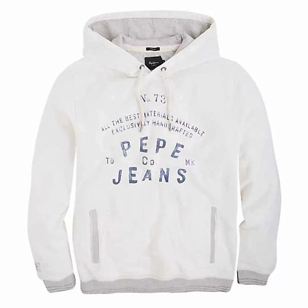 Pepe Jeans Vicente Kapuzenpullover M Antique White günstig online kaufen
