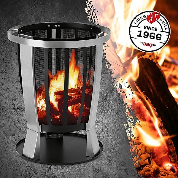 LANDMANN Feuerkorb Classic Feuerschale, (1-St), schützt günstig online kaufen