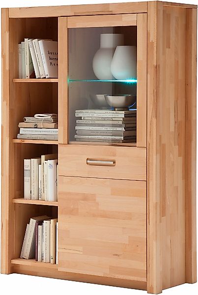 MCA living Vitrine "Fenja Kombivitrine, Glasvitrine, Standvitrine" Set, 1 S günstig online kaufen