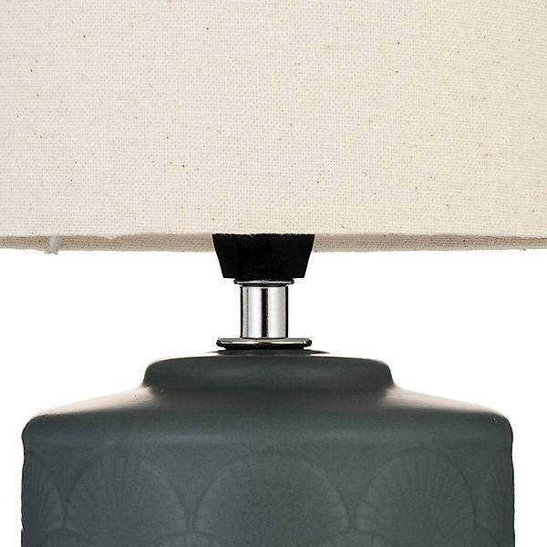 Pauleen Tischleuchte »Glowing Midnight max20W beige/green matt 230V Stoff/K günstig online kaufen