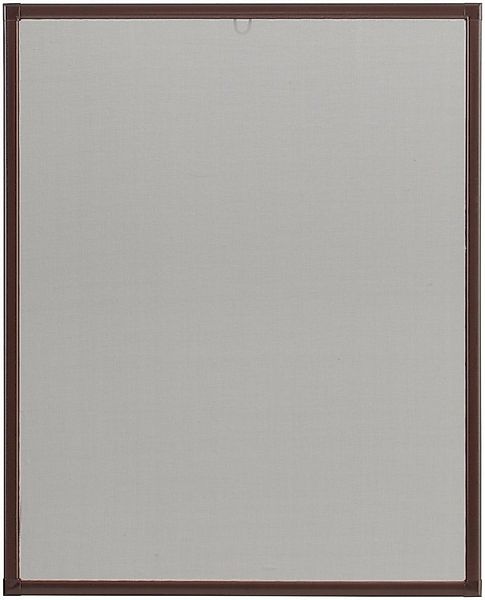 hecht international Insektenschutz-Fensterrahmen BASIC, braun/anthrazit, Bx günstig online kaufen