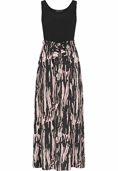CLOUD 5IVE Shirtkleid "CLOUD 5IVE 2-Tone Kleid mit Bindegürtel und Abstrakt günstig online kaufen
