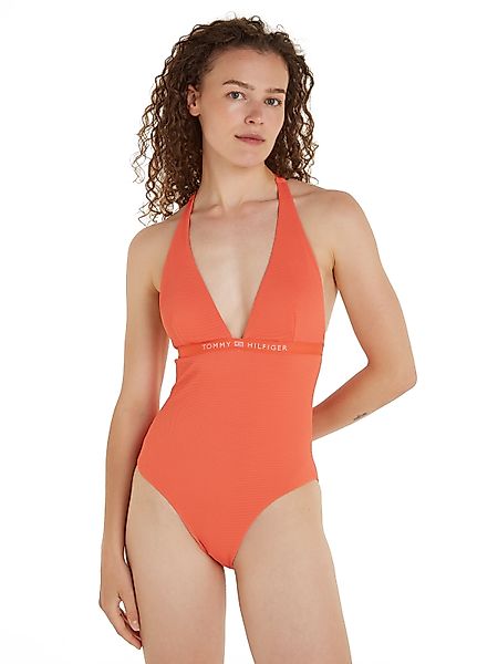 Tommy Hilfiger Swimwear Badeanzug HALTER ONE günstig online kaufen