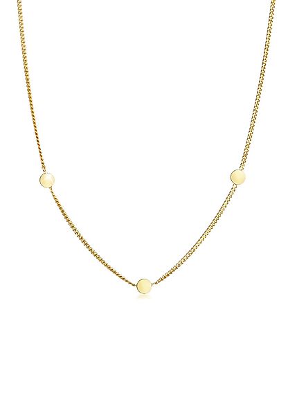Elli Premium Kette mit Anhänger Plättchen günstig online kaufen