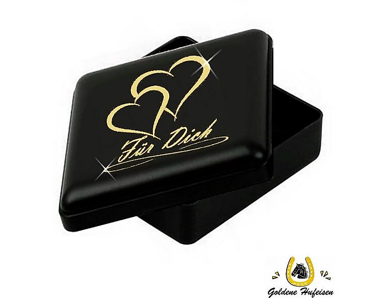 Goldene Hufeisen Herzanhänger Herz Anhänger 925 Sterling Silber mit Zirkoni günstig online kaufen