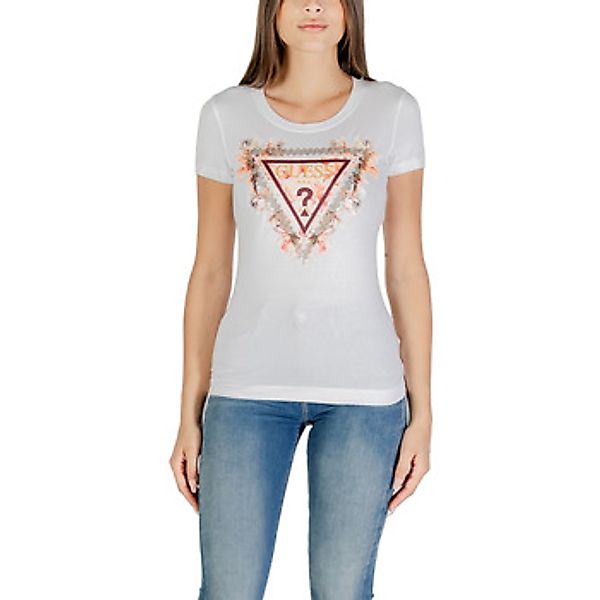 Guess  T-Shirt SS TRIANGLE FLOWERS TEE W5YI08 J1314 günstig online kaufen
