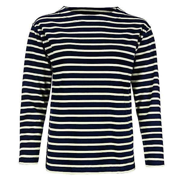 modAS Langarmshirt Damen Bretonisches Shirt U-Boot günstig online kaufen