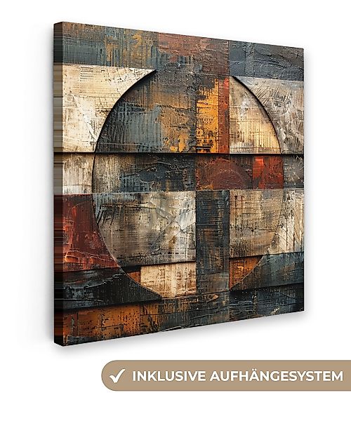 OneMillionCanvasses® Leinwandbild Kunst - Braun - günstig online kaufen