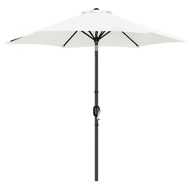 Yaheetech Sonnenschirm Φ 226/269/294 cm, Garten- und Marktschirm mit 6 Meta günstig online kaufen