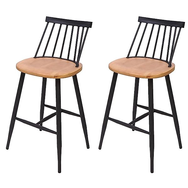 MCW Barhocker G69 2er-Set Naturfarben günstig online kaufen