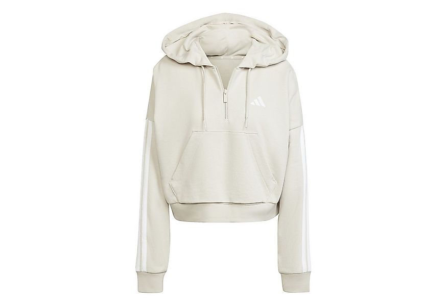 adidas Sportswear Kapuzensweatshirt W 3S FT QZ HD WONALU/WHITE günstig online kaufen