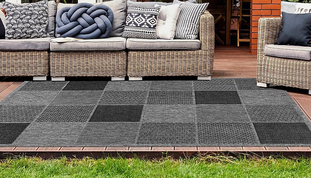 LALEE Teppich "Sunset 605" rechteckig 5 mm Höhe In- und Outdoor geeignet, W günstig online kaufen
