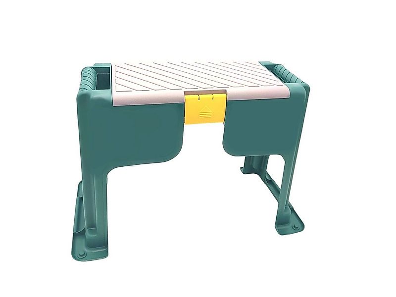 Grüner Jan Gartenbank Gartenhocker mit Staufach Kniebank Sitzbank Arbeitsho günstig online kaufen