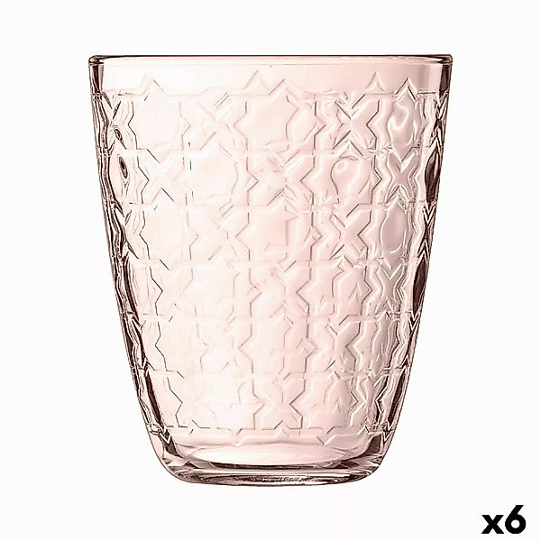 Becher Luminarc Concepto Riad Rosa Glas (310 Ml) (6 Stück) günstig online kaufen