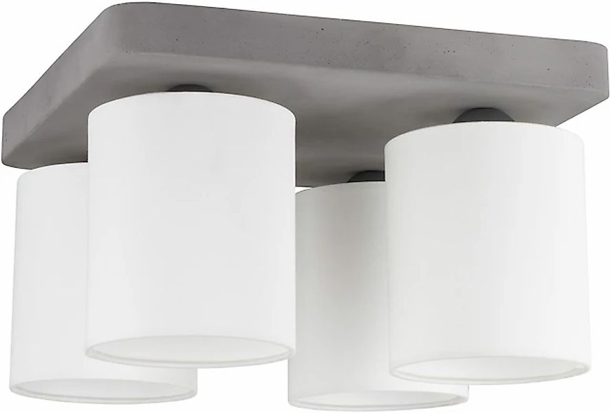SPOT Light Deckenleuchte »GENTLE«, 4 flammig, Leuchtmittel E27   ohne Leuch günstig online kaufen