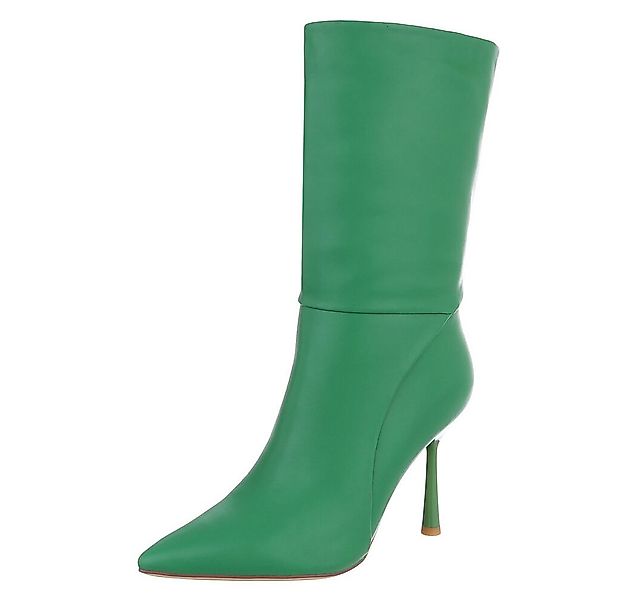 Ital-Design Elegante Damen-Stiefel mit hohem Absatz für besondere Anlässe H günstig online kaufen