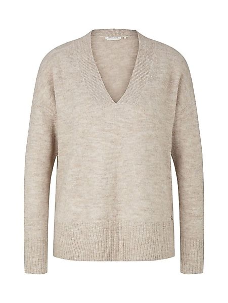 TOM TAILOR Denim Strickpullover COSY V-NECK günstig online kaufen
