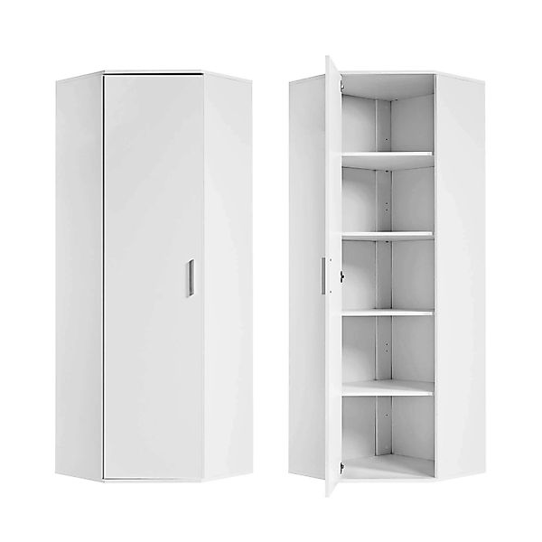 mokebo Mehrzweckschrank Der Lange Eckschrank (64x180 cm, mit 4 Einlegeböden günstig online kaufen