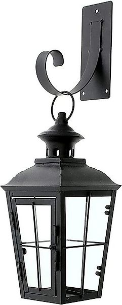 Dekoleidenschaft Kerzenlaterne Wandlaterne "Chateau" aus Glas & Metall, sch günstig online kaufen