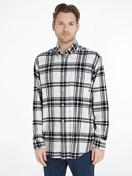 Tommy Hilfiger Langarmhemd TONAL TARTAN SHIRT günstig online kaufen