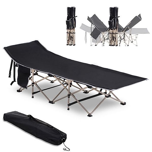 MC Star Feldbett Faltbares Campingbett mit Tragetasche 190 x 68 x 52 cm Oxf günstig online kaufen
