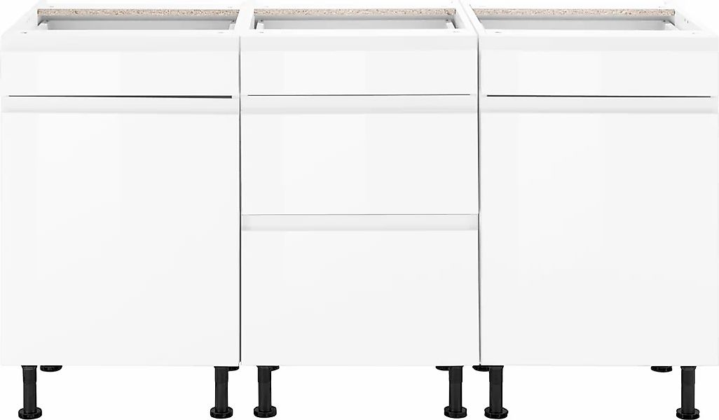 OPTIFIT Unterschrank "Avio", Hochglanz-Fronten und höhenverstellbare Füße, günstig online kaufen
