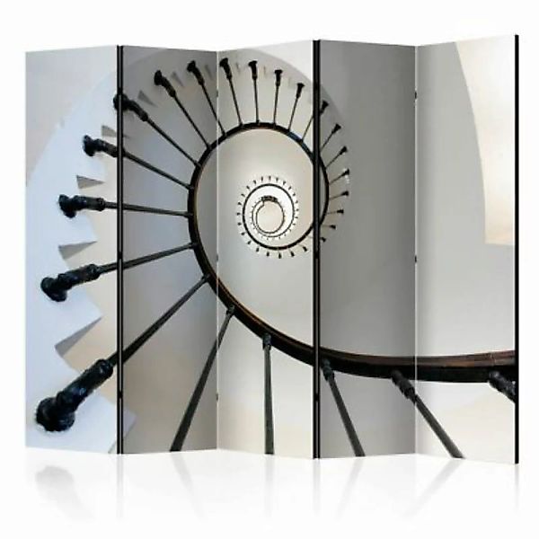 artgeist Paravent stairs (lighthouse) II [Room Dividers] grau-kombi Gr. 225 günstig online kaufen