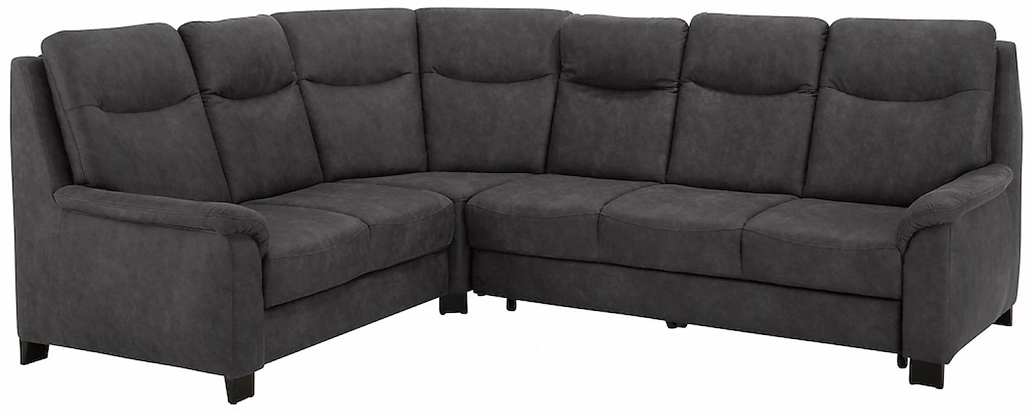 Home affaire Ecksofa »Boccaccio L-Form«, mit Federkern, incl. Kopfteilverst günstig online kaufen