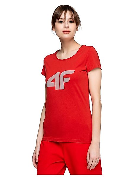 4f Kurzärmeliges T-shirt XS Red günstig online kaufen
