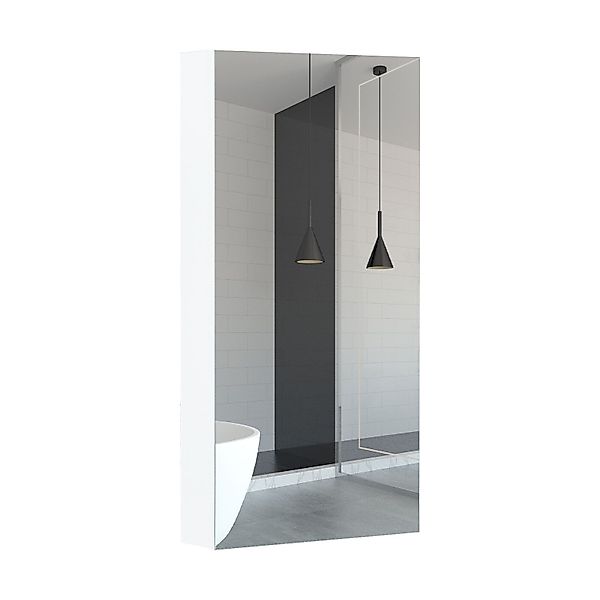 Ofcasa Badezimmerspiegelschrank Hängeschrank (1er Set) 29.5x23.5x60cm günstig online kaufen