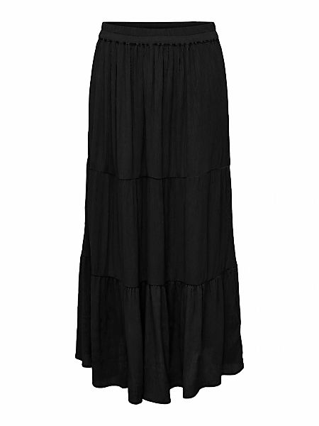 ONLY CARMAKOMA Maxirock "CARMIKKA LONG SKIRT WVN NOOS" mit Volant günstig online kaufen