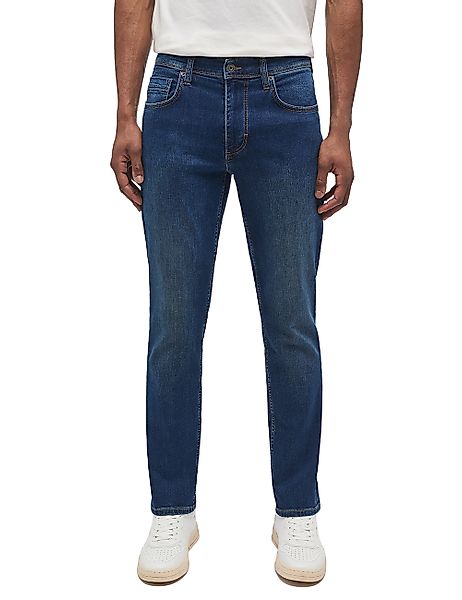 Mustang Herren Jeans WASHINGTON STRAIGHT Straight Fit Blau - Blue Denim günstig online kaufen